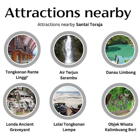 Santai Toraja Hotel รานเตเปา ภายนอก รูปภาพ